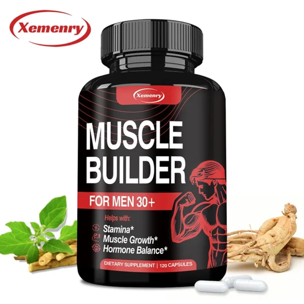 Muscle Builder Supplement - Muscle Mass Increase, Anabolic Activity