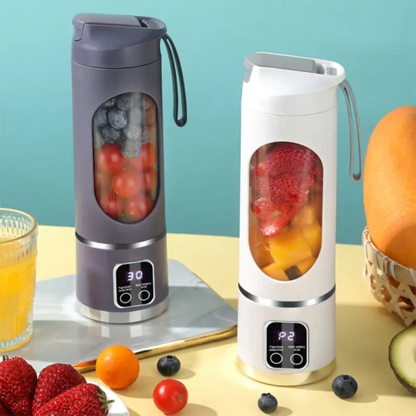 Mini Portable Blender Electric Fruit Juicer - Rechargeable