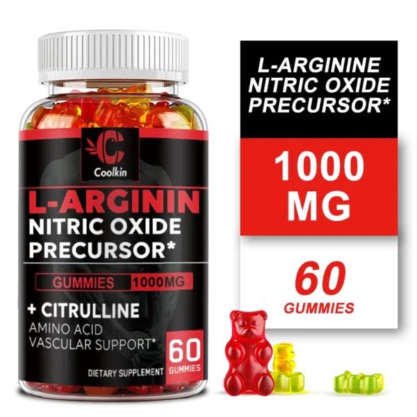 L-Arginine Supplement - Supports Vascular and Heart Health