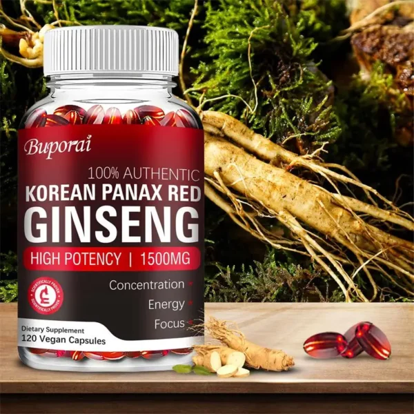 Korean Red Panax Ginseng - Energy, Endurance, Vitality